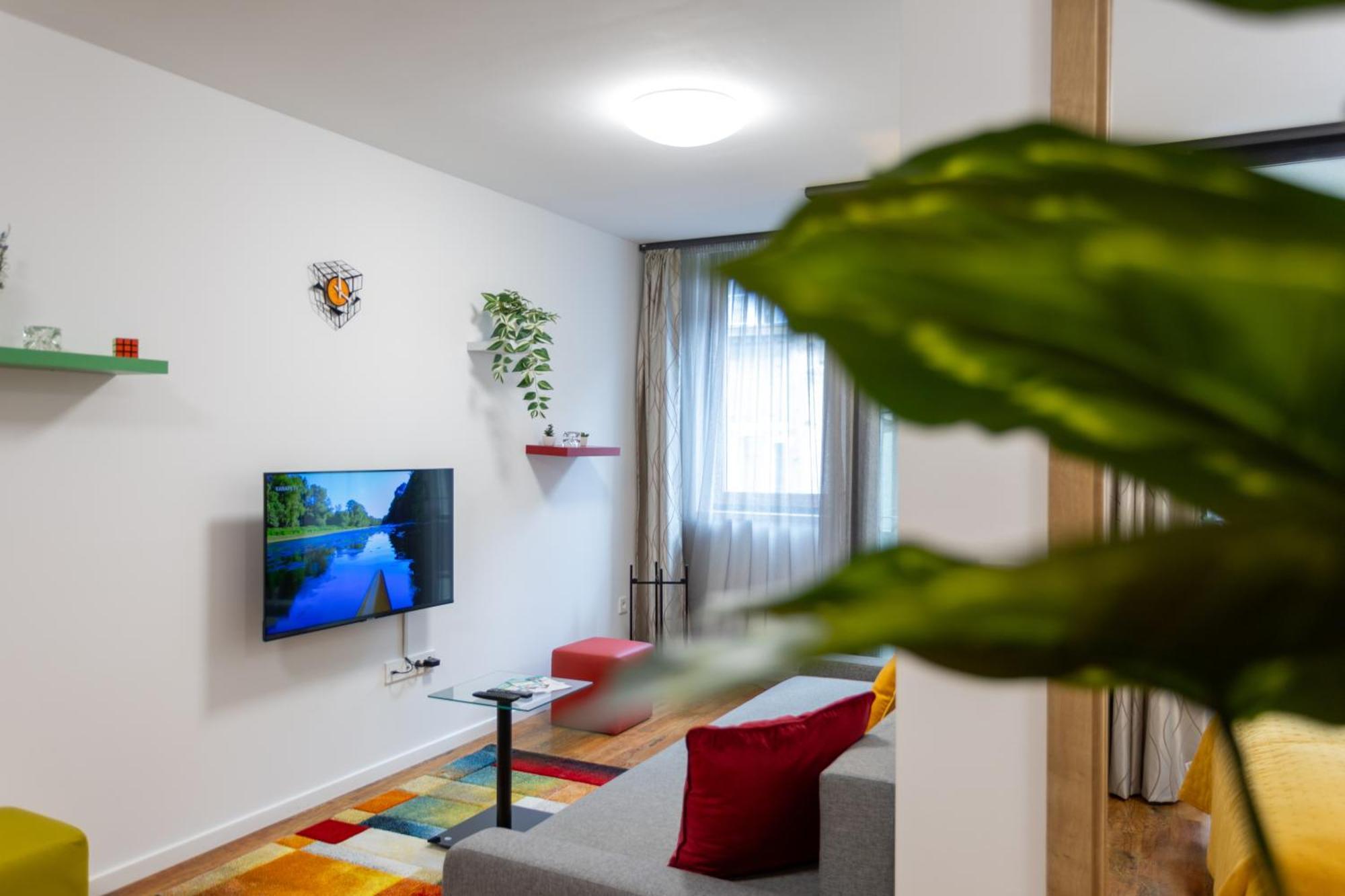 Downtown Cube Apartment Budapest Bagian luar foto