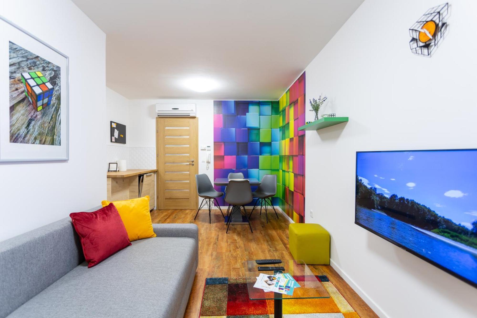 Downtown Cube Apartment Budapest Bagian luar foto
