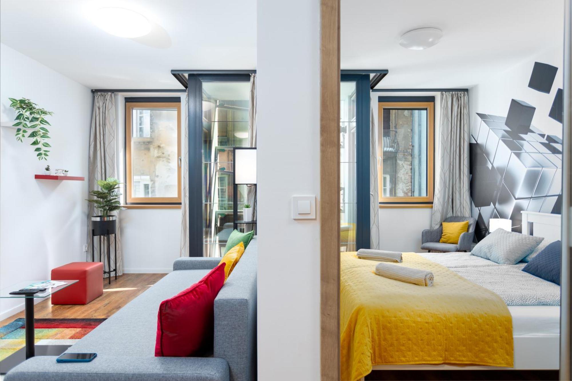 Downtown Cube Apartment Budapest Bagian luar foto