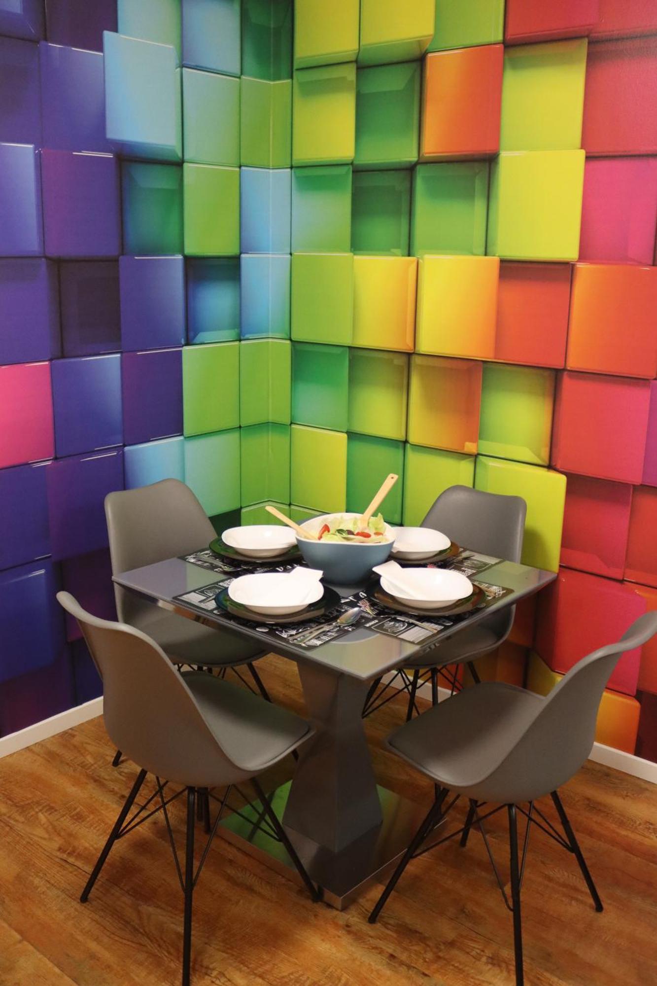 Downtown Cube Apartment Budapest Bagian luar foto